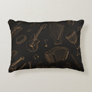 Cojín Decorativo Patrón musical