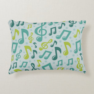 Cojín Decorativo Patrón musical