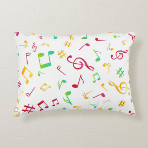 Cojín Decorativo Patrón musical