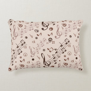 Cojín Decorativo Patrón musical