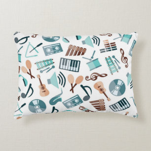 Cojín Decorativo Patrón musical