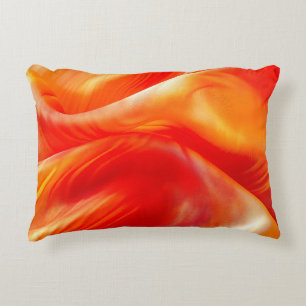 Cojín Decorativo Patrón Naranja