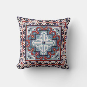 Cojín Decorativo Patrón Navajo de indios nativos americanos