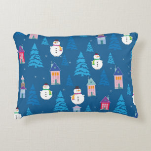 Cojín Decorativo Patrón navideño