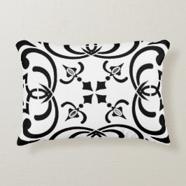 Cojín Decorativo Patrón negro