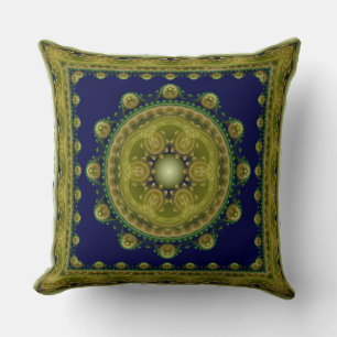 Cojín Decorativo Patrón oriental de hadas