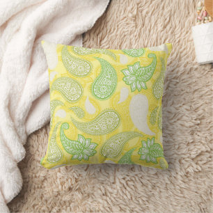 Cojín Decorativo Patrón Paisley