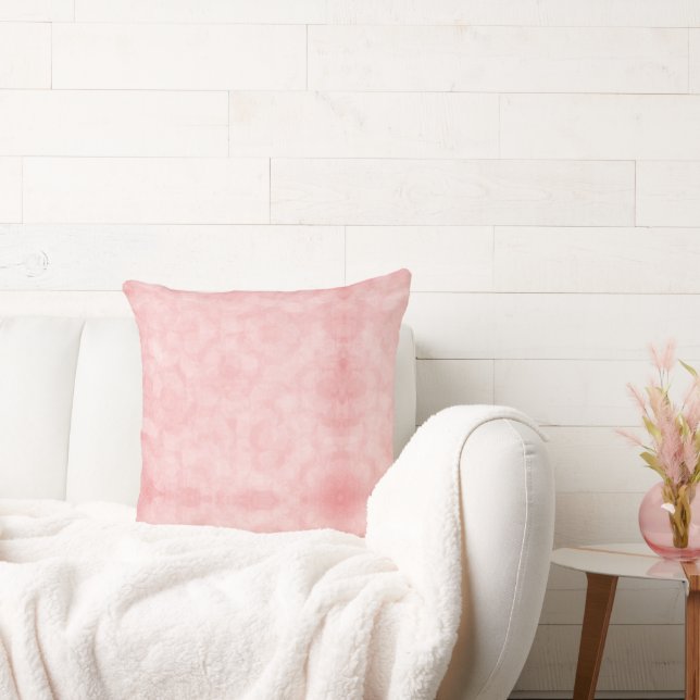 Cojín Decorativo Patrón Pastel rosa suave (Sofá)