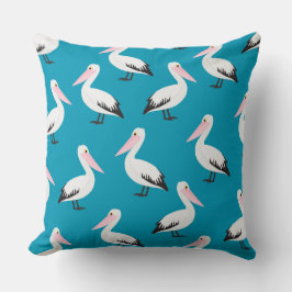 Cojín Decorativo Patrón pelícano