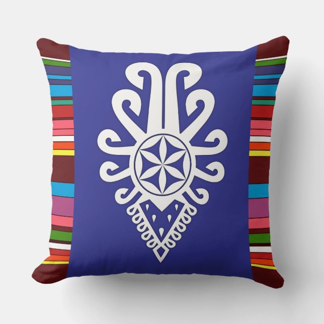 Cojín Decorativo Patrón popular de los montañeses polacos - Parzeni (Anverso)