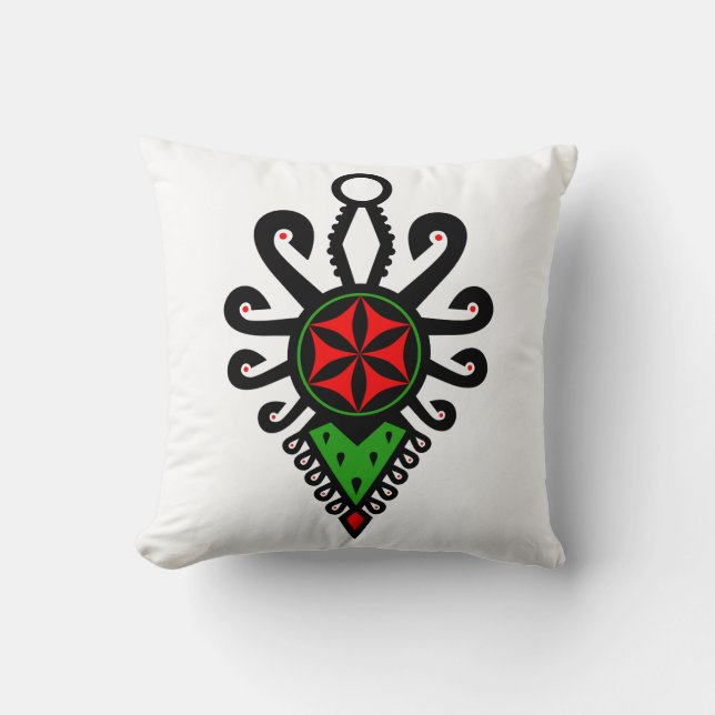 Cojín Decorativo Patrón popular de los montañeses polacos - Parzeni (Anverso)