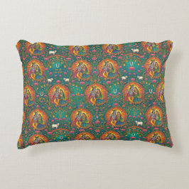 Cojín Decorativo Patrón Radhe Krishna