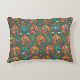Cojín Decorativo Patrón Radhe Krishna