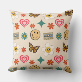 Cojín Decorativo Patrón retro 01