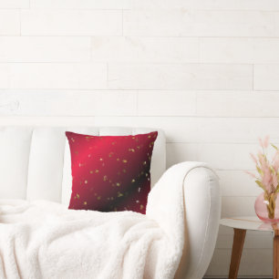 Cojín Decorativo patrón rojo moderno