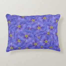 Cojín Decorativo Patrón sin foco azul