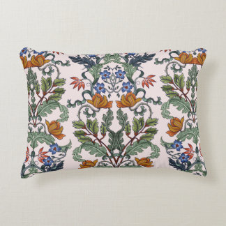 Cojín Decorativo Patrón sin foco con flores de estilo art deco. M