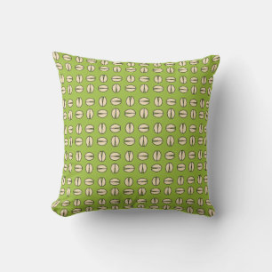 Cojín Decorativo Patrón sin soldadura de las nueces de Pistachio