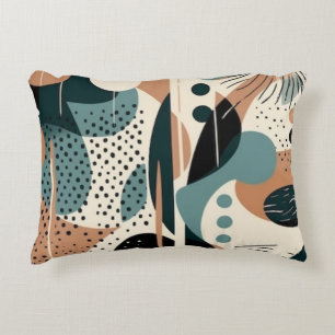 Cojín Decorativo Patrón sin soldadura mínimo abstracto - Geométrico
