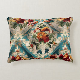 Cojín Decorativo Patrón sinusal floral italiano