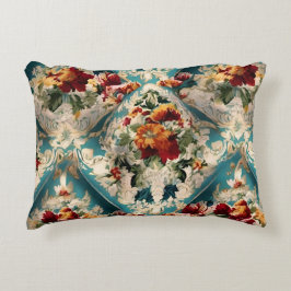 Cojín Decorativo Patrón sinusal floral italiano