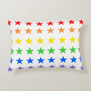 Cojín Decorativo Patrón Starry de color moderno