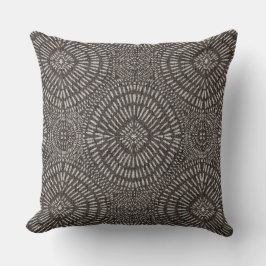 Cojín Decorativo patrón taupe bohemio