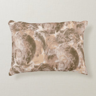 Cojín Decorativo Patrón textil con fondo beige texturado