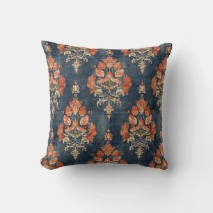 Cojín Decorativo Patrón textil de tela de corteza (años 40)