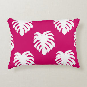 Cojín Decorativo Patrón tropical sin fisuras con monstera. arte,ret