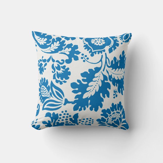 Cojín Decorativo Patrón veneciano (de William Morris) (Anverso)