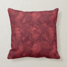 Patrón victoriano de plumas rojas