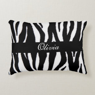 Cojín Decorativo Patrón Zebra personalizado