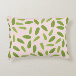 Cojín Decorativo Patrón Zucchini Courgette Summer Squash