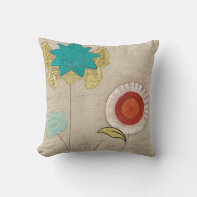 Cojín Decorativo Patrones de Petal I (Anverso)