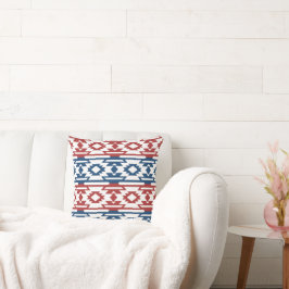 Cojín Decorativo Patrones tribales nativos americanos inspirados y 