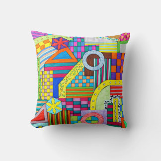 Cojín Decorativo Patrones Vides y Curvas