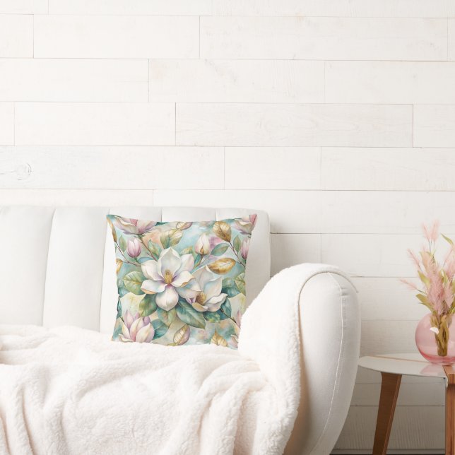 Cojín Decorativo Pattern Elegant Magnolias (Sofá)