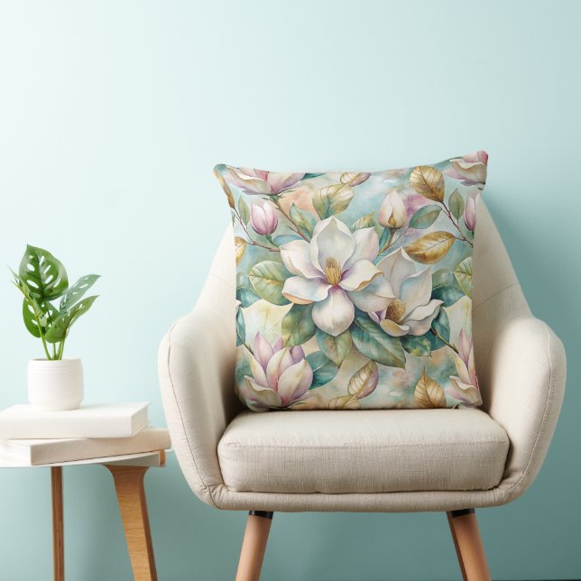 Cojín Decorativo Pattern Elegant Magnolias (Silla)