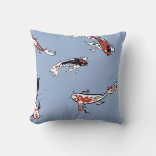 Cojín Decorativo Pattern fish carp koi koi carp