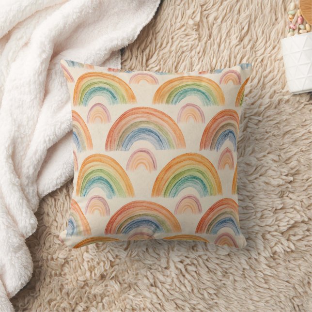 Cojín Decorativo Pattern Rainbow (Manta)