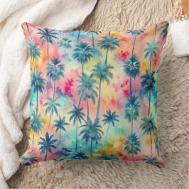 Cojín Decorativo Pattern Tie Dye Palms
