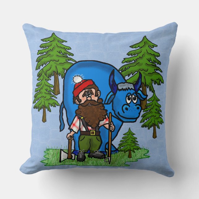 Cojín Decorativo Paul Bunyan Pillow (Anverso)
