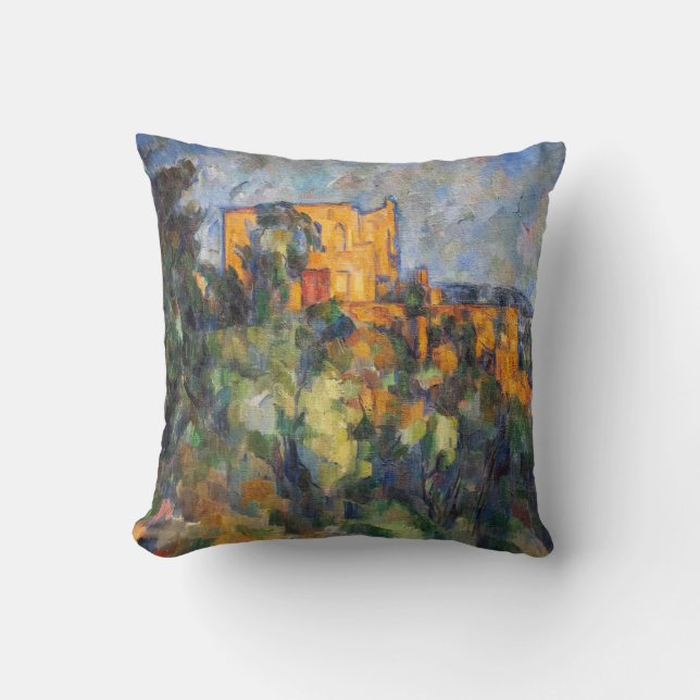 Cojín Decorativo Paul Cezanne - Chateau Noir (Anverso)