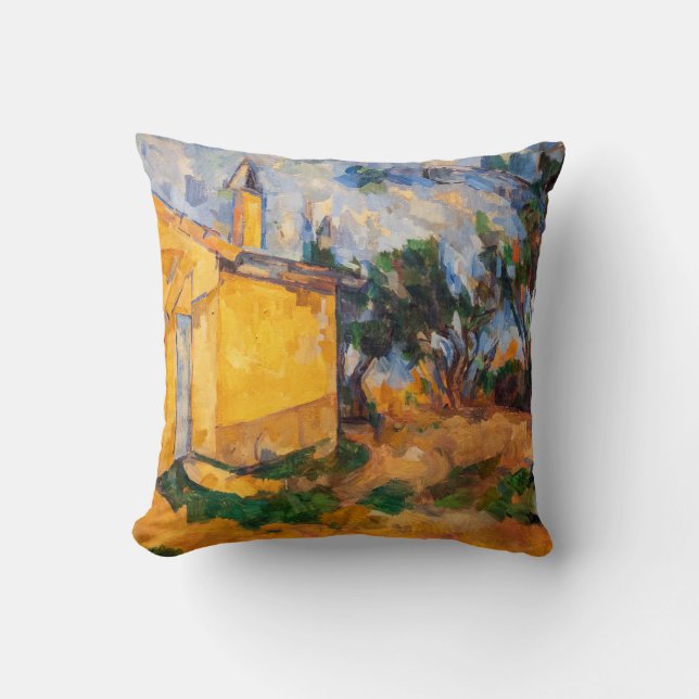 Cojín Decorativo Paul Cezanne - Le Cabanon de Jourdan (Anverso)