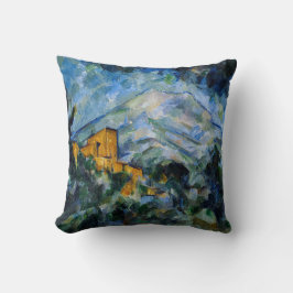 Cojín Decorativo Paul Cezanne - Mont Saint-Victoire y Chateau Noir