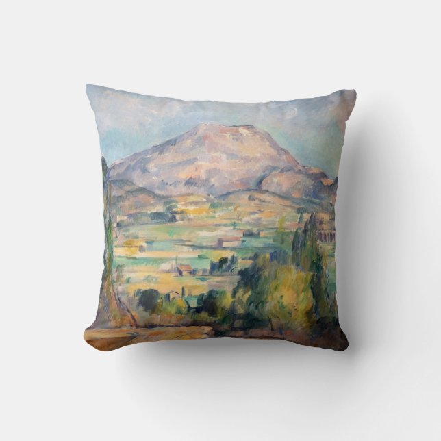 Cojín Decorativo Paul Cezanne - Mont Sainte-Victoire (Anverso)