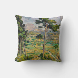 Cojín Decorativo Paul Cezanne - Mont Sainte-Victoire y Viaducto