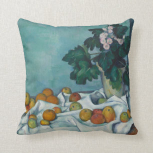 Cojín Decorativo Paul Cezanne   Vida residual con manzanas y una ol