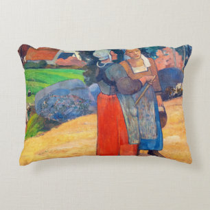 Cojín Decorativo Paul Gauguin - Campesinas bretonas